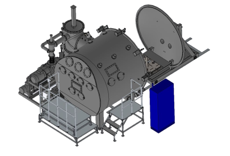 Вакуумная сварочная камера. IRS CW10